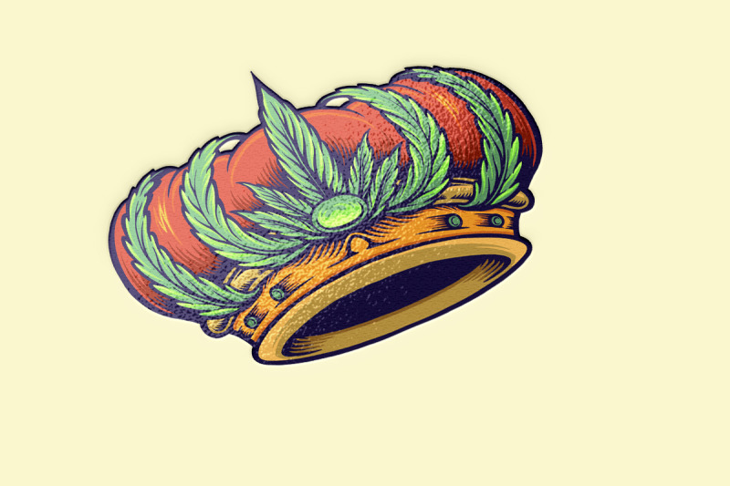 king-kush-logo-isolated-cannabis-crown