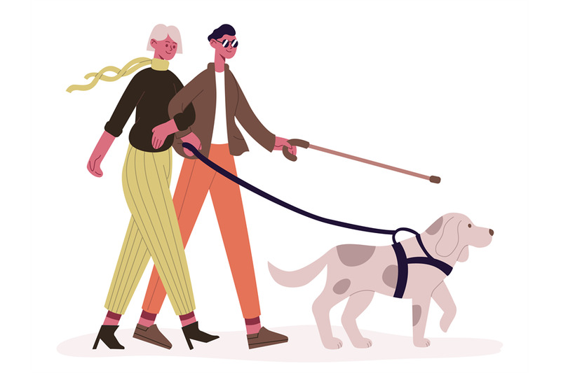 blind-couple-with-guide-dog-disabled-man-and-woman-walking-with-guide