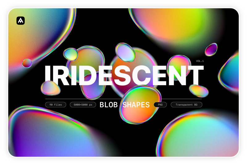 iridescent-blob-shapes-collection