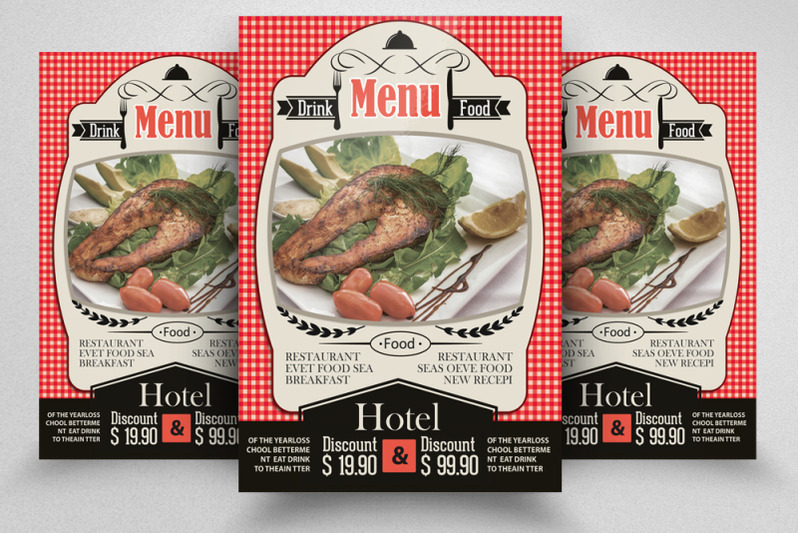 hotel-food-flyer-poster