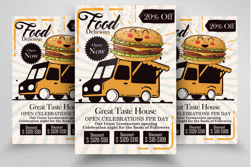 fast-food-flyer-template