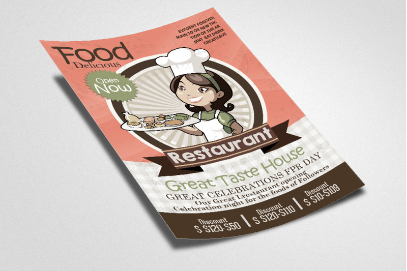 food-restaurant-flyer