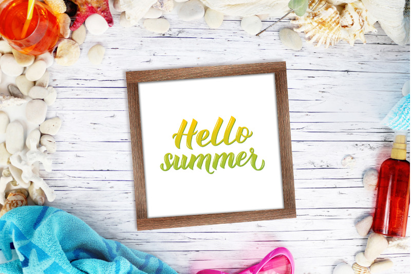 hello-summer-calligraphy-lettering