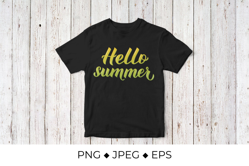 hello-summer-calligraphy-lettering