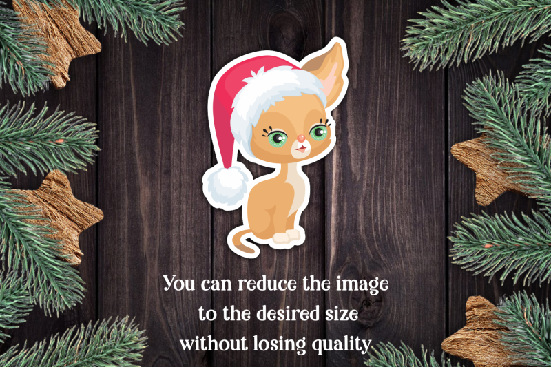 cats-christmas-print-and-cut-stickers-png