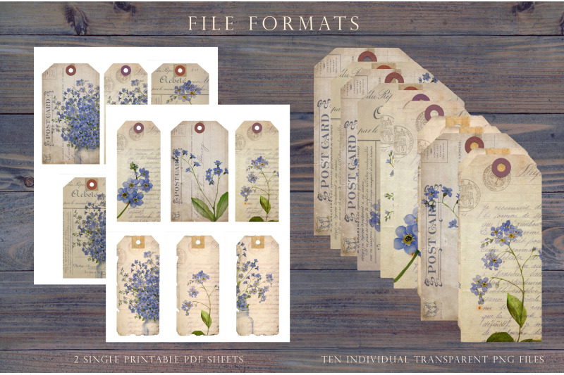 vintage-floral-junk-journal-tags