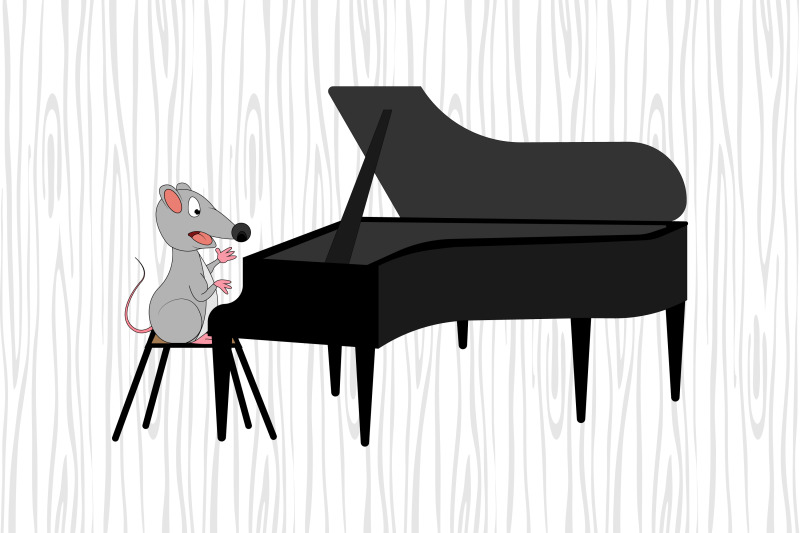 cute-mouse-cartoon-playing-piano