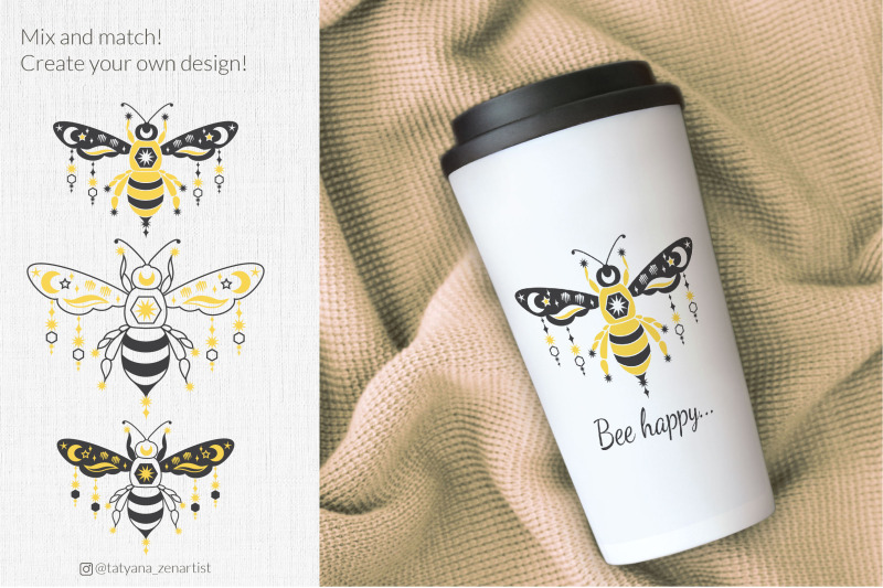 bee-svg-for-t-shirt-design-celestial-bee-svg-honey-bee-svg