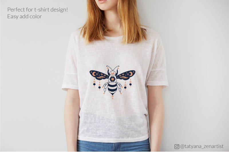 bee-svg-for-t-shirt-design-celestial-bee-svg-honey-bee-svg