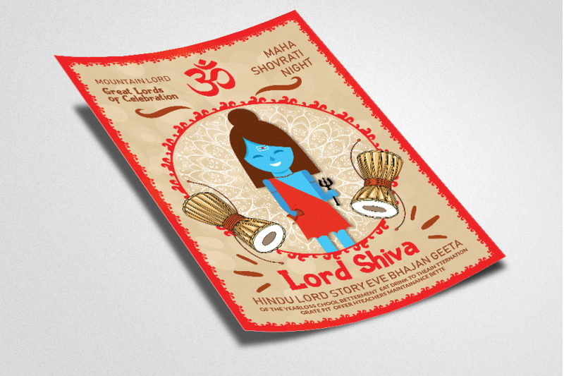 hindu-lord-shiva-flyer-poster