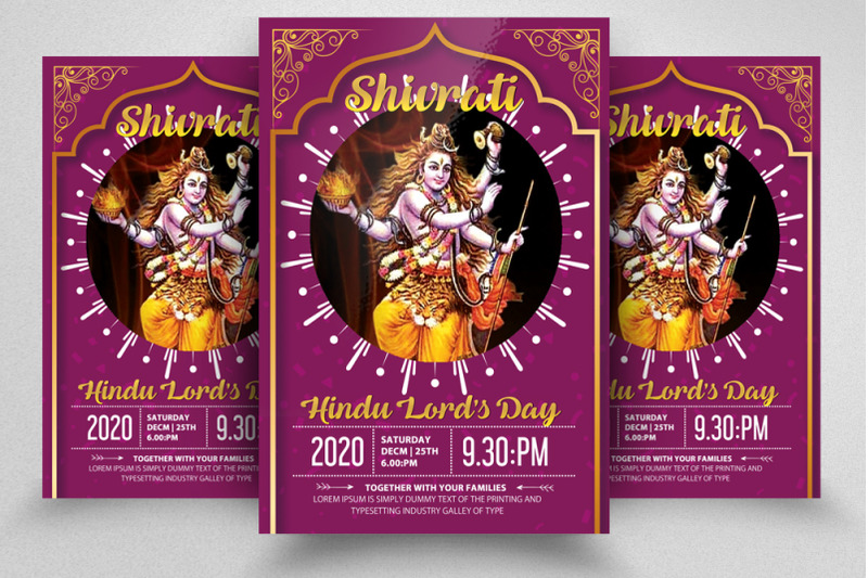 shivratri-hindufestival-flyer-template