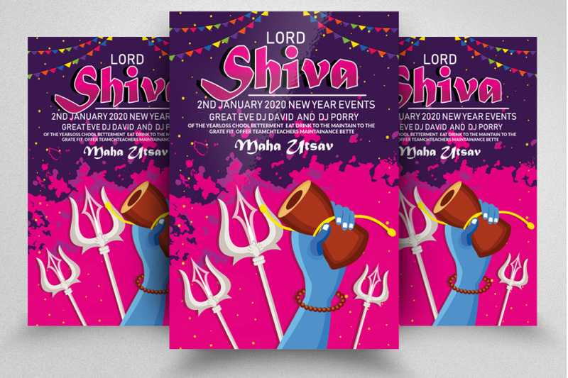 shivratri-hindu-event-flyer-poster