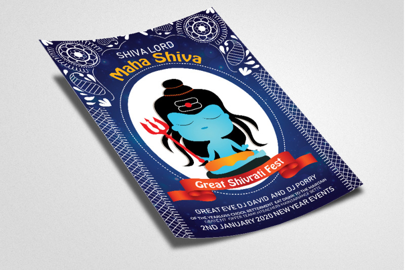 maha-shivratri-indian-festival-flyer