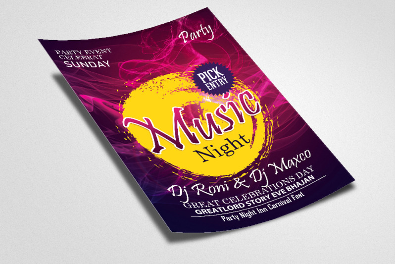 music-night-flyer-poster