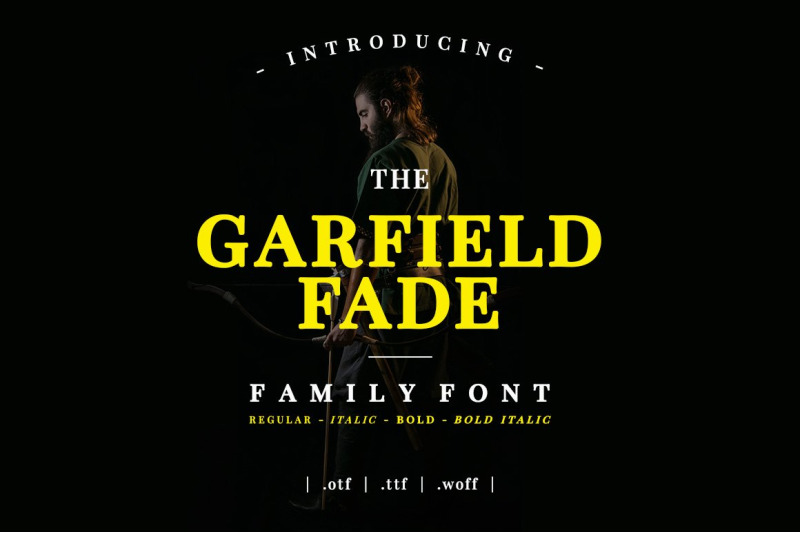 garfield-fade-family-font