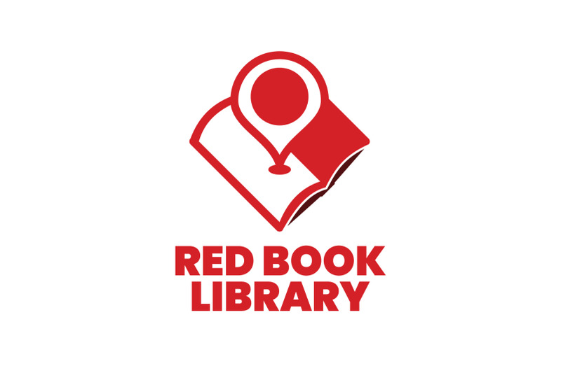 red-book-point-logo-template