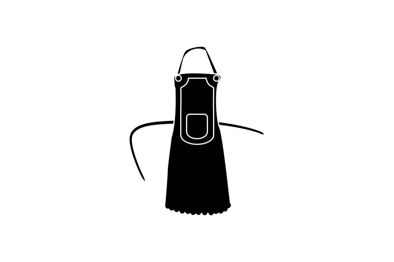 kitchen-apron-solid-flat-icon