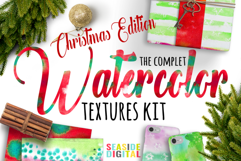 the-complet-watercolor-textures-kit-christmas-edition