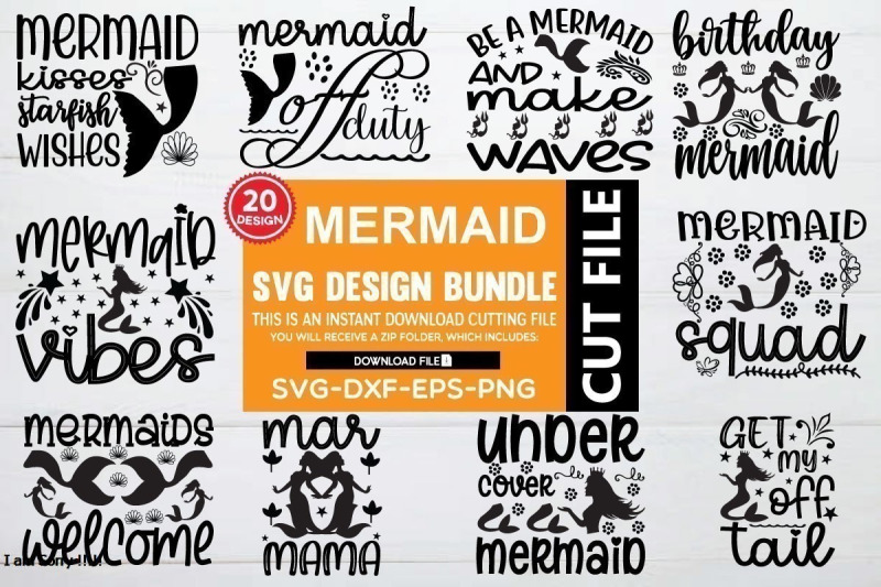 mermaid-svg-bundle-vol-4