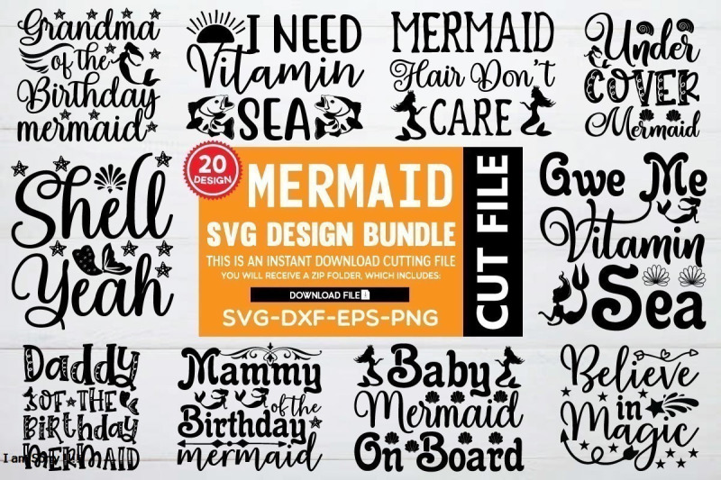 mermaid-svg-bundle-vol-6