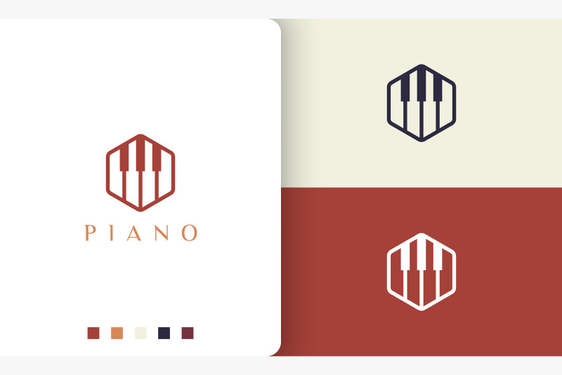 hexagon-piano-logo-or-icon