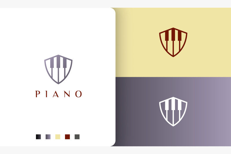shield-piano-logo-in-simple-style