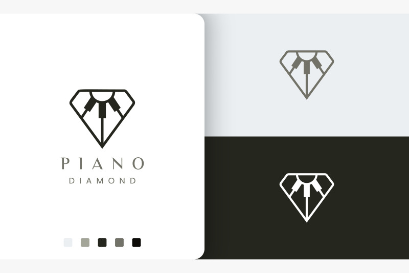 piano-logo-with-diamond-shape