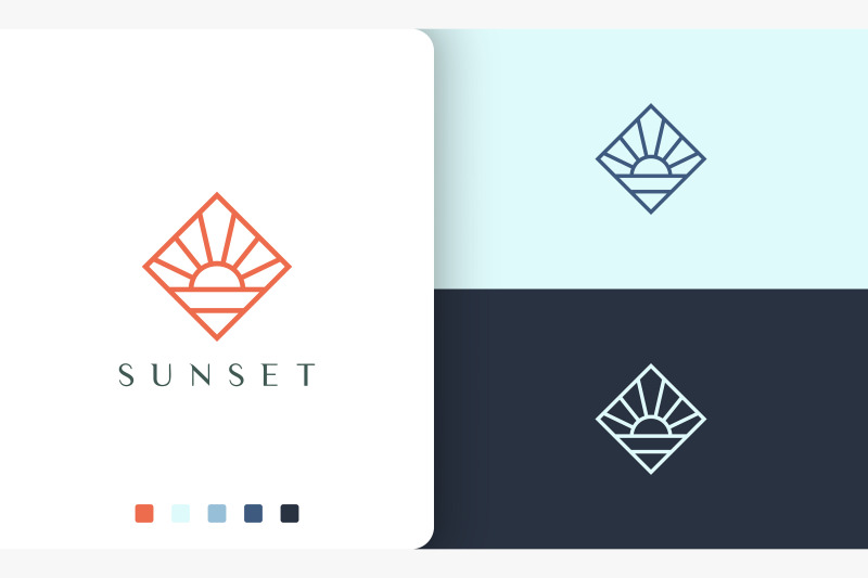 coast-or-ocean-logo-with-in-modern-shape