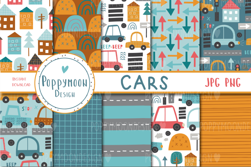 cars-paper-set