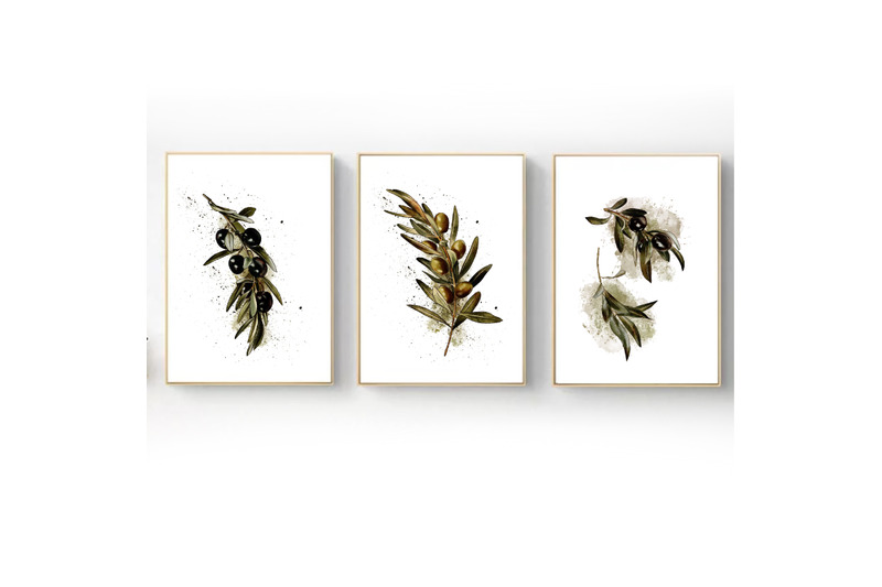 olive-art-print-olives-watercolor-print