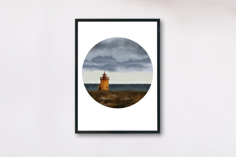 lighthouse-art-watercolor-landscape