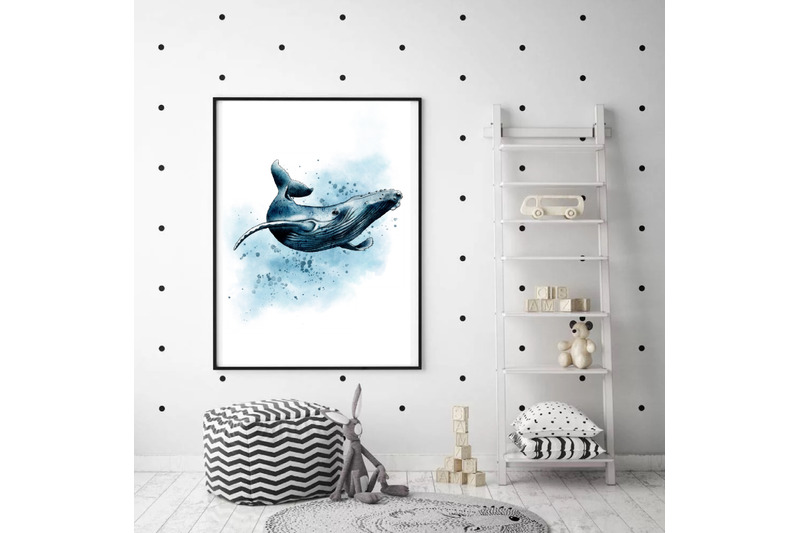 whale-art-watercolor-painting-whale