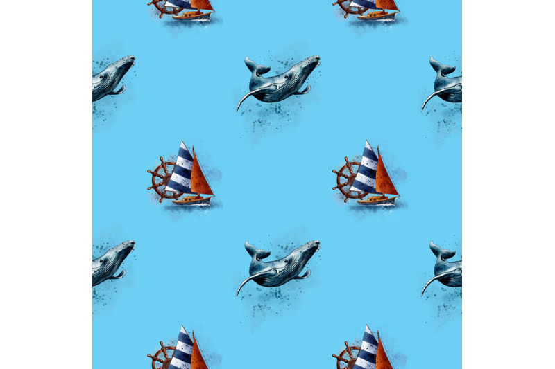 ocean-seamless-pattern-nautical-digital