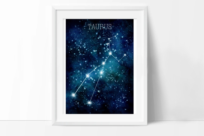 zodiac-sign-taurus-watercolor-taurus