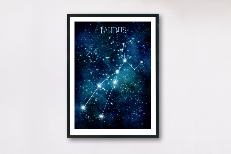 zodiac-sign-taurus-watercolor-taurus