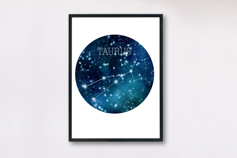 zodiac-sign-taurus-watercolor-taurus