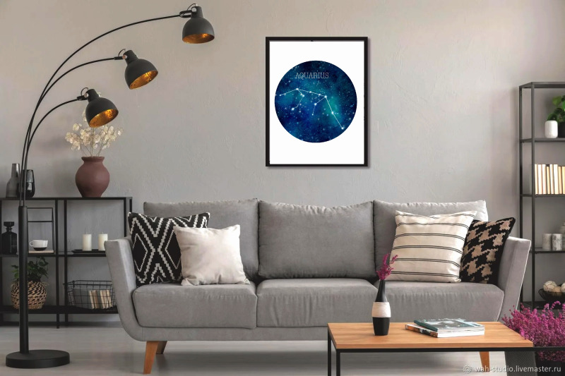 zodiac-sign-aquarius-aquarius-wall-art