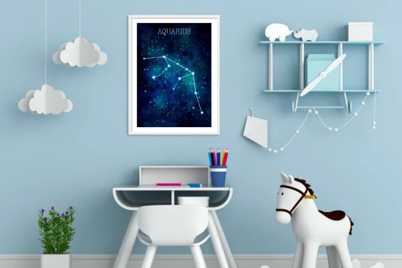 zodiac-sign-aquarius-aquarius-wall-art