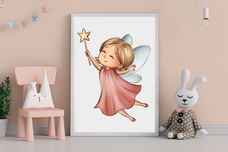 little-fairies-clipart-cute-fairy-art