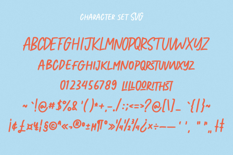 foxright-svg-brush-font