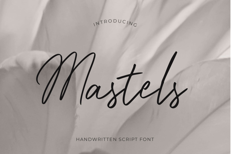 mastels-handwritten-script