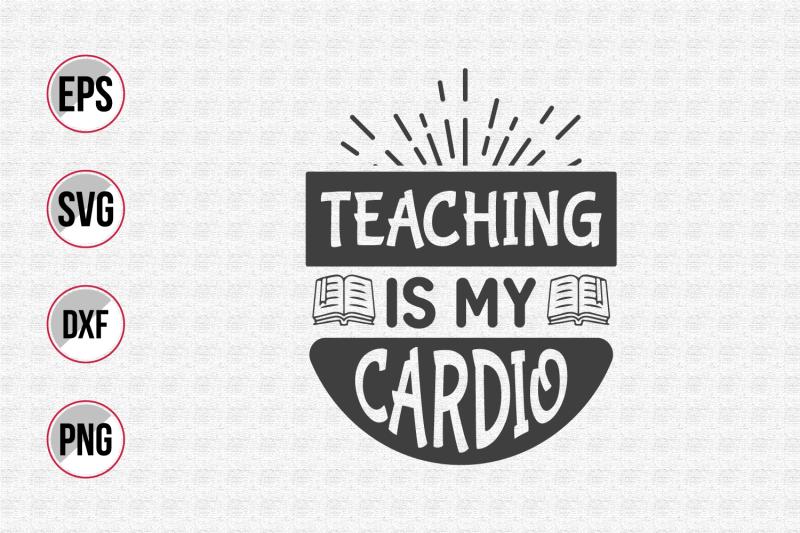 teaching-is-my-cardio-svg