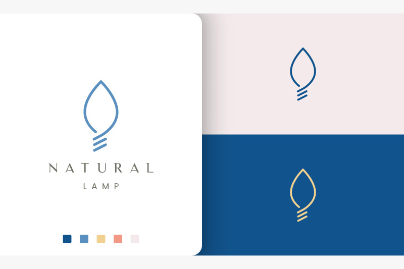 natural-bulb-logo-in-leaf-shape