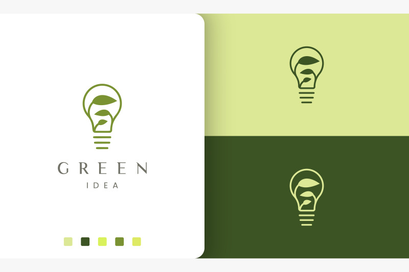 natural-bulb-logo-in-simple-style