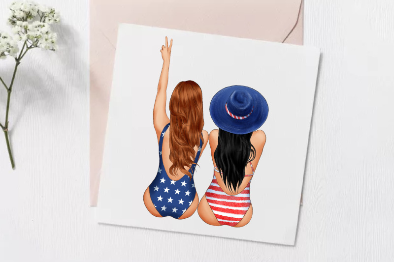 best-friends-patriotic-clipart-4th-july