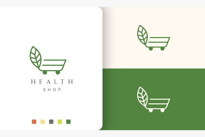 trolley-logo-for-natural-organic-store