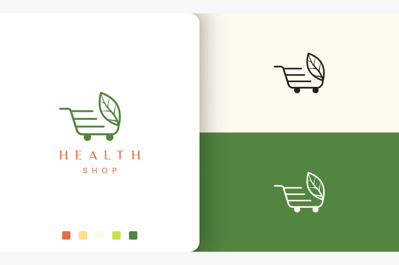 trolley-logo-for-natural-or-health-store