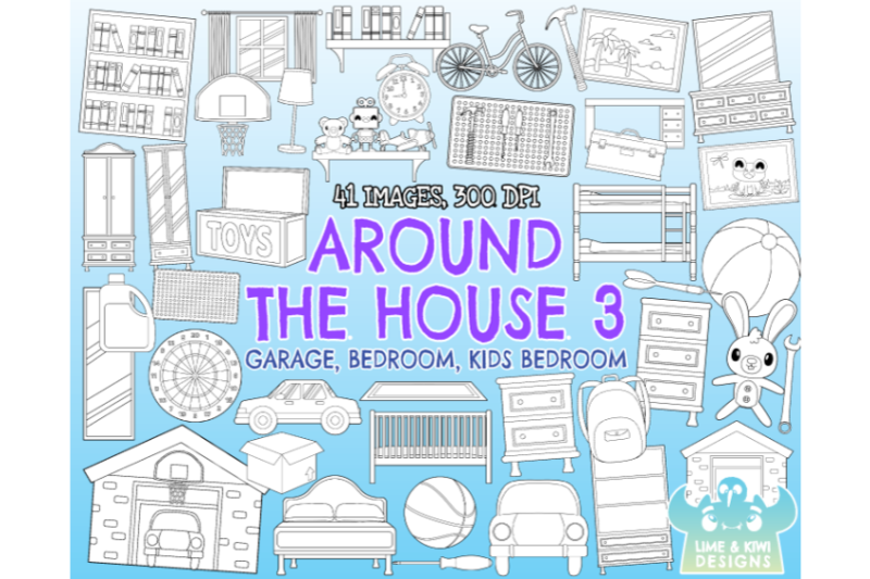 around-the-house-3-digital-stamps