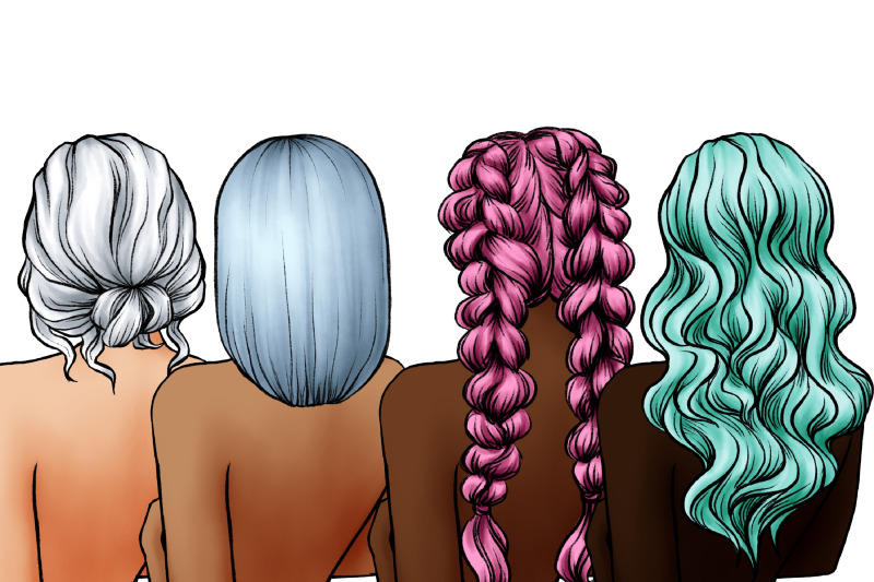 hairstyle-digital-clipart-fashion-art