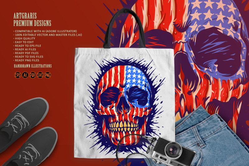 american-flag-skull-independence-gold-dental